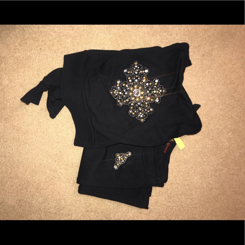 Twisted Heart Sweatsuit Set